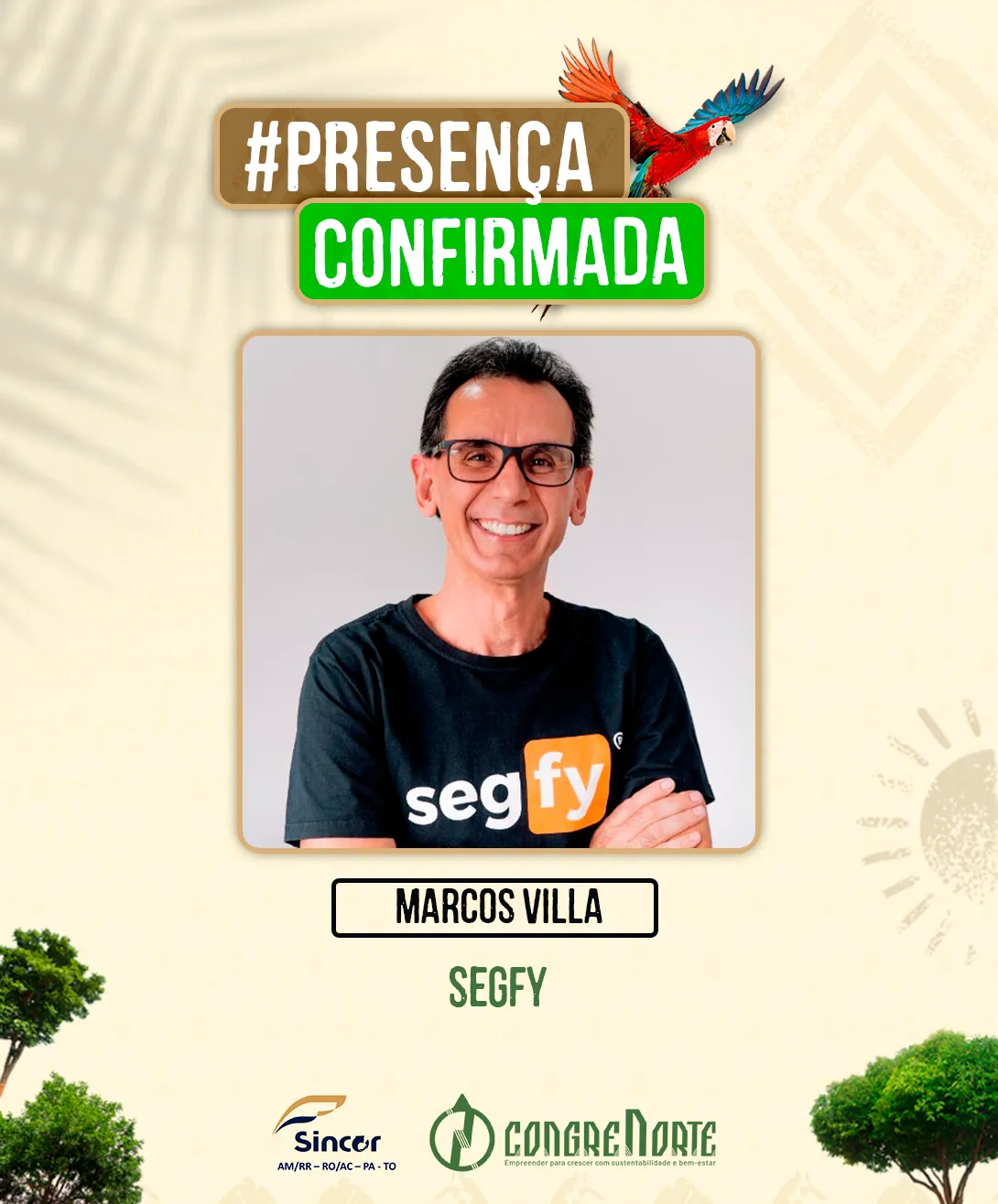 CongreNorte 2023: CEO da Segfy, Marcos Villa, participará de Painel sobre tecnologia e vendas